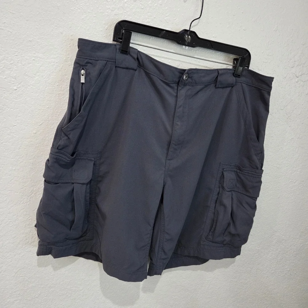 Duluth Trading Co Dry on the Fly Shorts Men's 2XL Gray 9